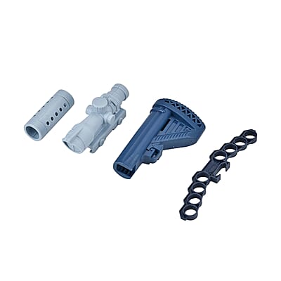 Multi Functional 3-in-1 Bubble Gun with Two Bottles of Bubble Liquid and 8 Soft Foam Bullets (3 AA batteries Not Included)