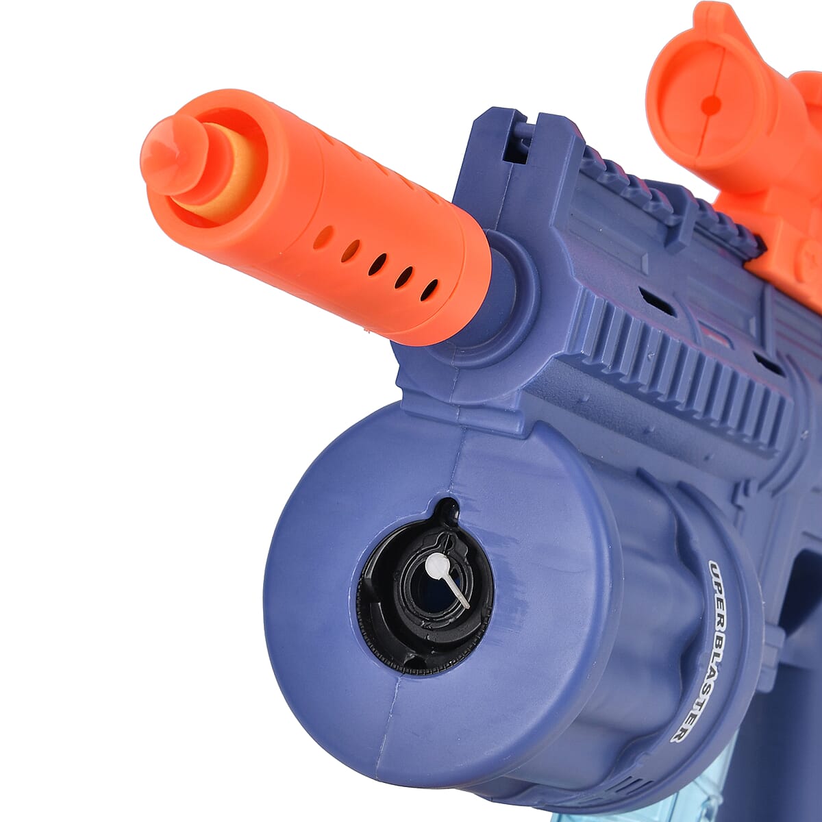 Multi Functional 3-in-1 Bubble Gun with Two Bottles of Bubble Liquid and 8 Soft Foam Bullets (3 AA batteries Not Included) image number 4