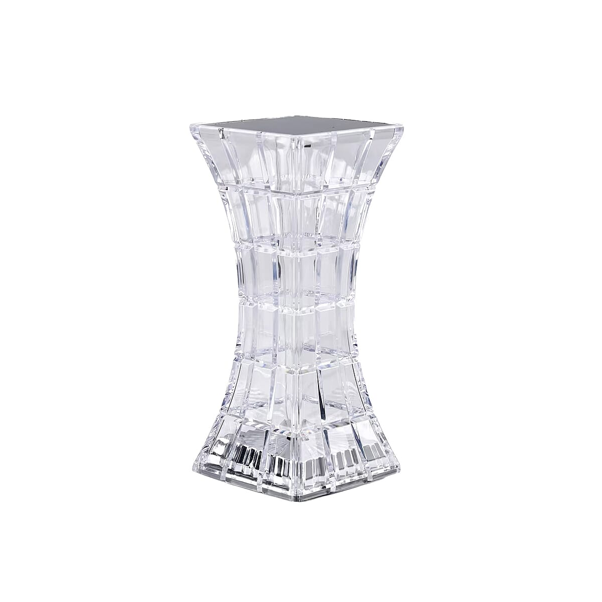 Rechargeable 3D Visual Pattern Crystal Table Lamp with Touch and Remote Control - Multi-Color Changing Light image number 7