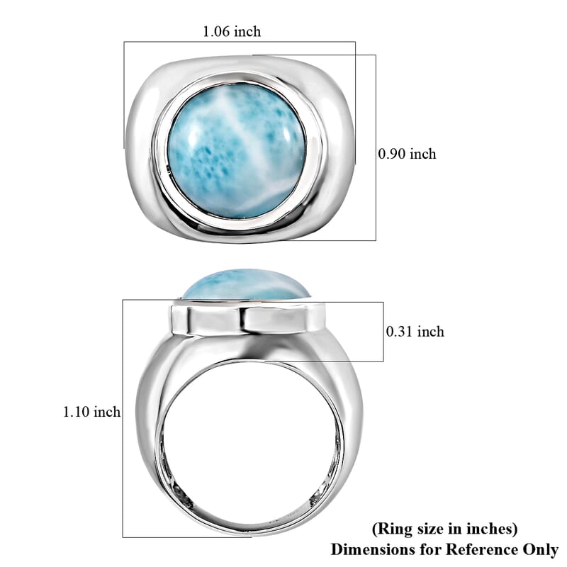 Men's Ring in Platinum Over Sterling Silver (Size 10.0) 13.35 ctw
