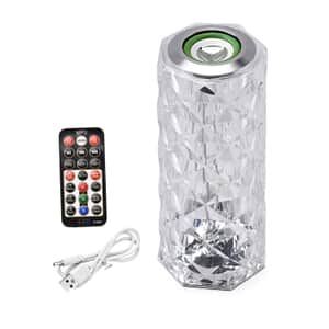 Doorbuster Multi Color Remote Control RGB LED Music Crystal Lamp with Bluetooth Function