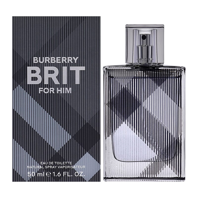 Burberry Brit for Him Eau De Toilette Natural Spray 1.6 Oz