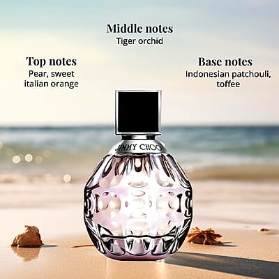 Jimmy Choo Eau De Toilette Spray, Long Lasting FruityFragrance Eau De Toilette Natural Spray For Women 2.0 OZ
