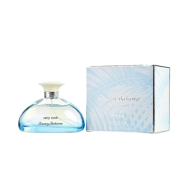 Tommy Bahama Very Cool EDP Spray, Long Lasting Floral Fruity Fragrance Eau De Parfum Natural Spray For Women 3.4 OZ