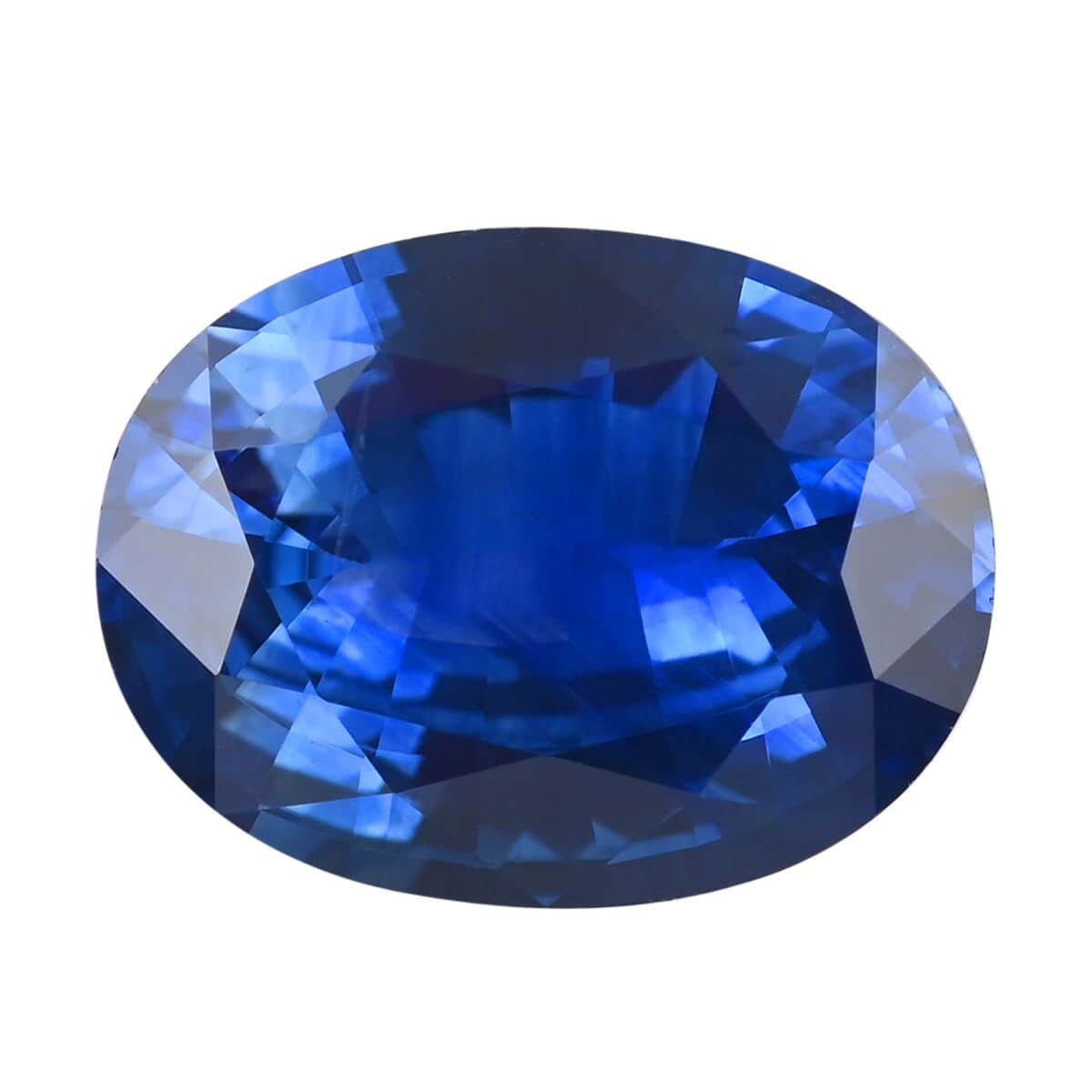 Certified & Appraised AAAA Ceylon Blue Sapphire (Oval Free Size) 1.00 ctw image number 0