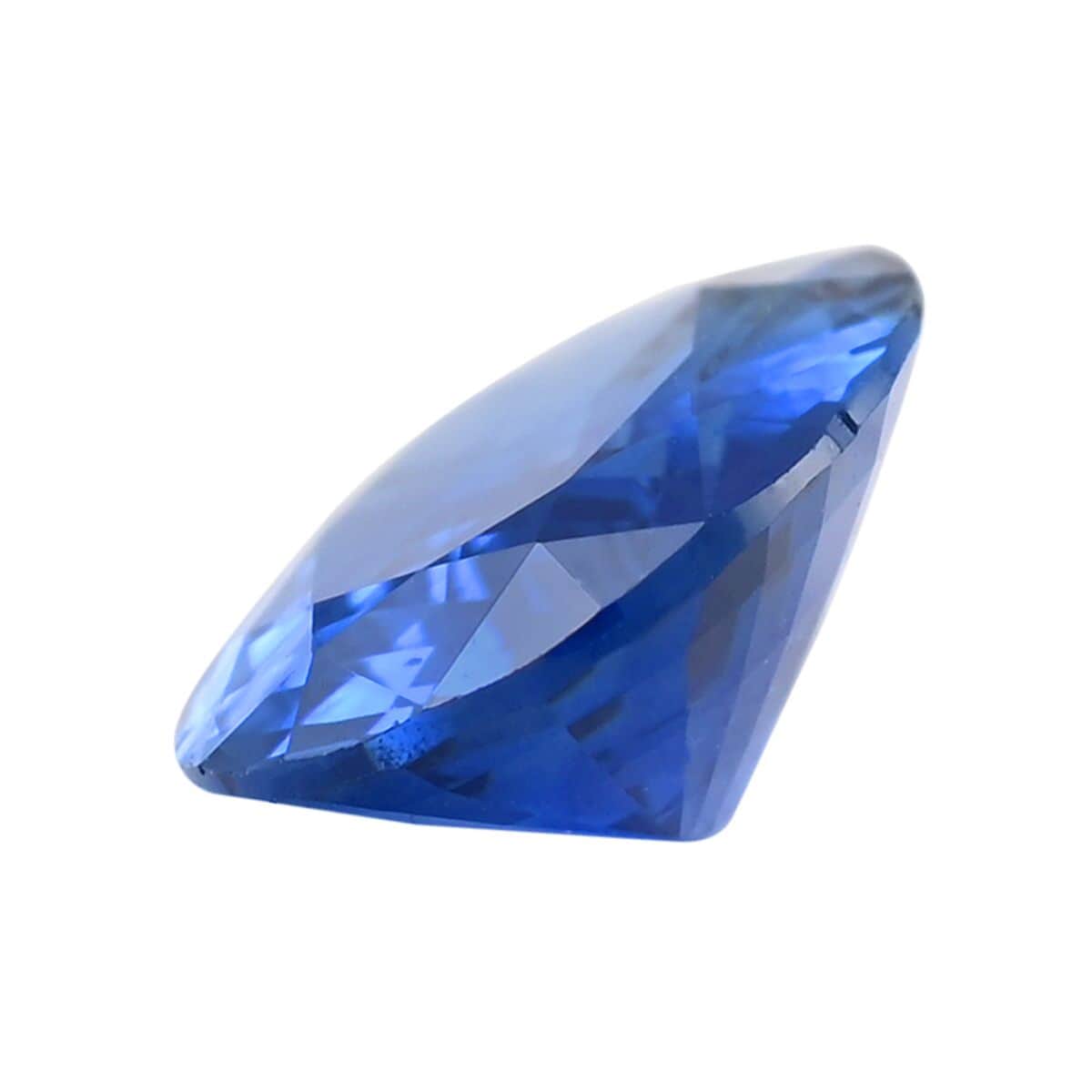 Certified & Appraised AAAA Ceylon Blue Sapphire (Oval Free Size) 1.00 ctw image number 1