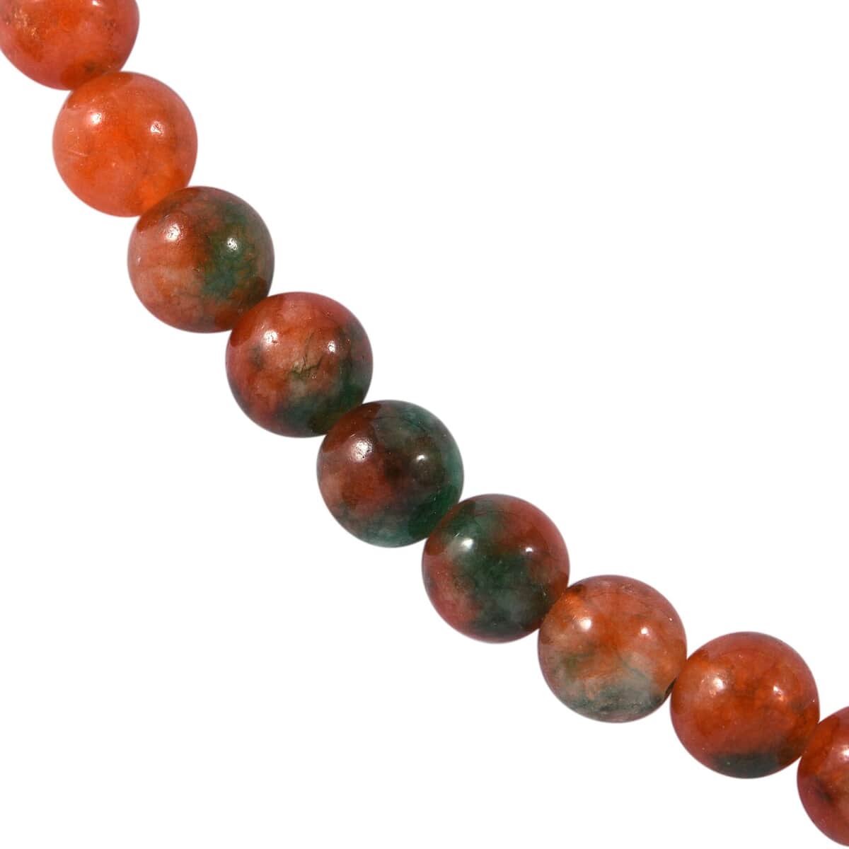 Multi Color Carnelian 255.00 ctw Beaded Endless Necklace 36 Inches image number 2