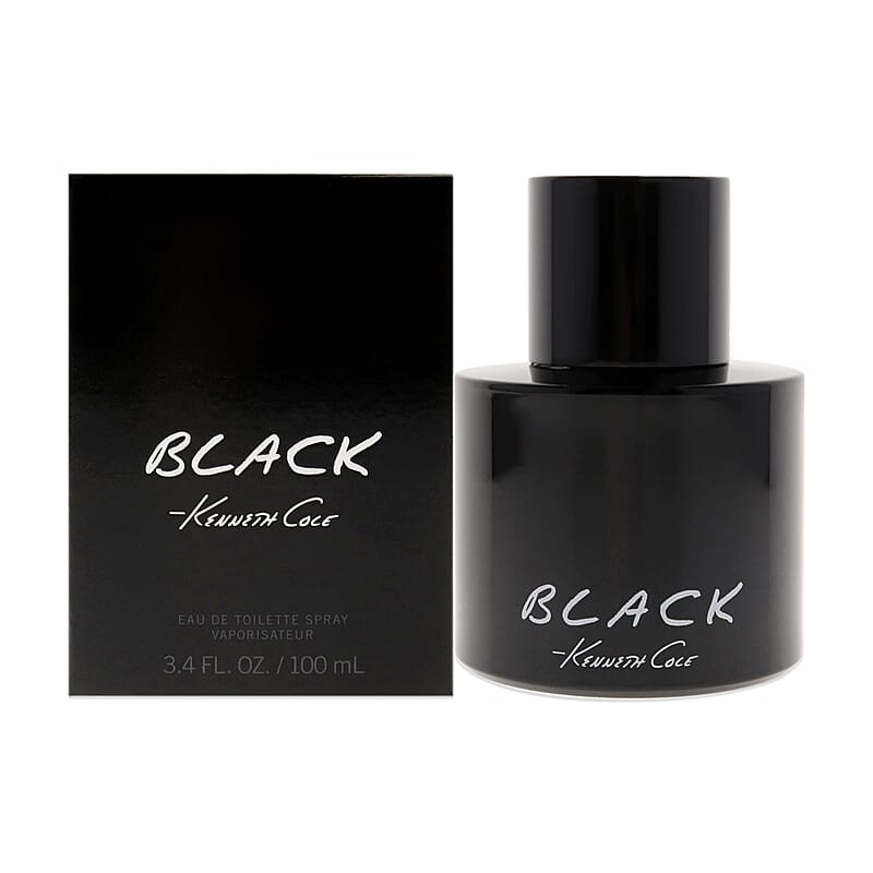 Kenneth Cole Black Eau De Toilette Spray 3.4 Oz