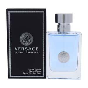 Versace Pour Homme Eau De Toilette Spray 1.7 Oz