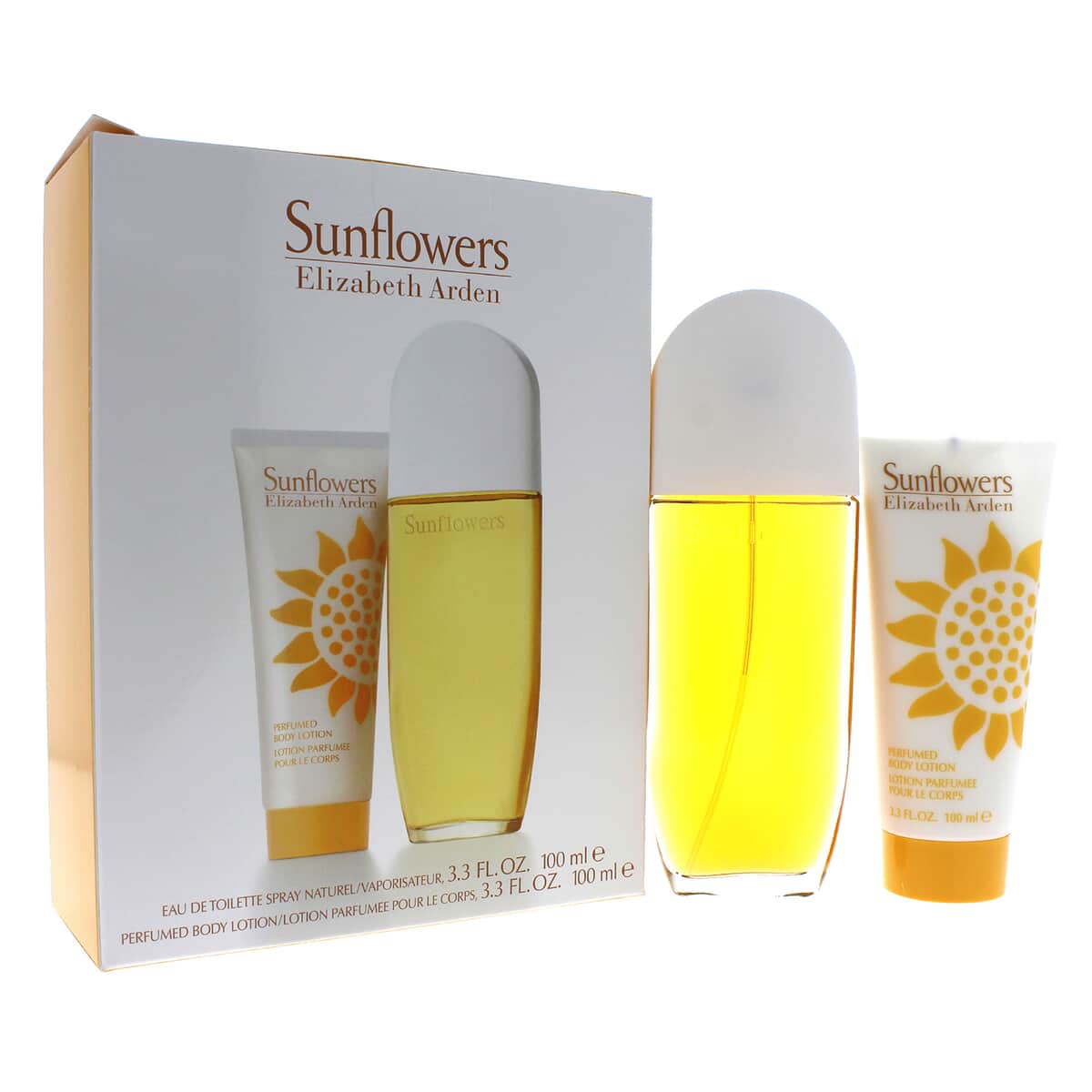 Sunflowers Elizabeth Arden Eau De Toilette Spray 3.3 Oz and Perfumed Body Lotion 3.3 Oz image number 0