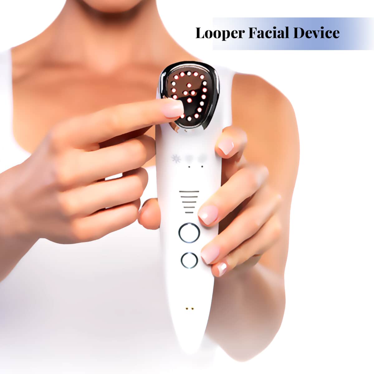 Numiere Looper - LED Ultrasonic Thermal & CryoTherapy Facial Device (Lifetime Warranty) image number 1