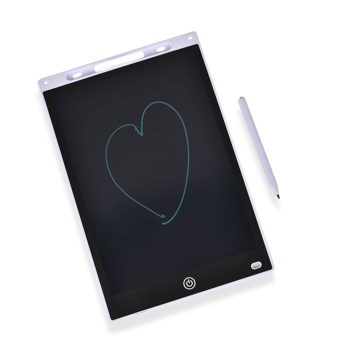 2pcs Writing Tablet (12“ and 10") with Color Pen - White image number 6