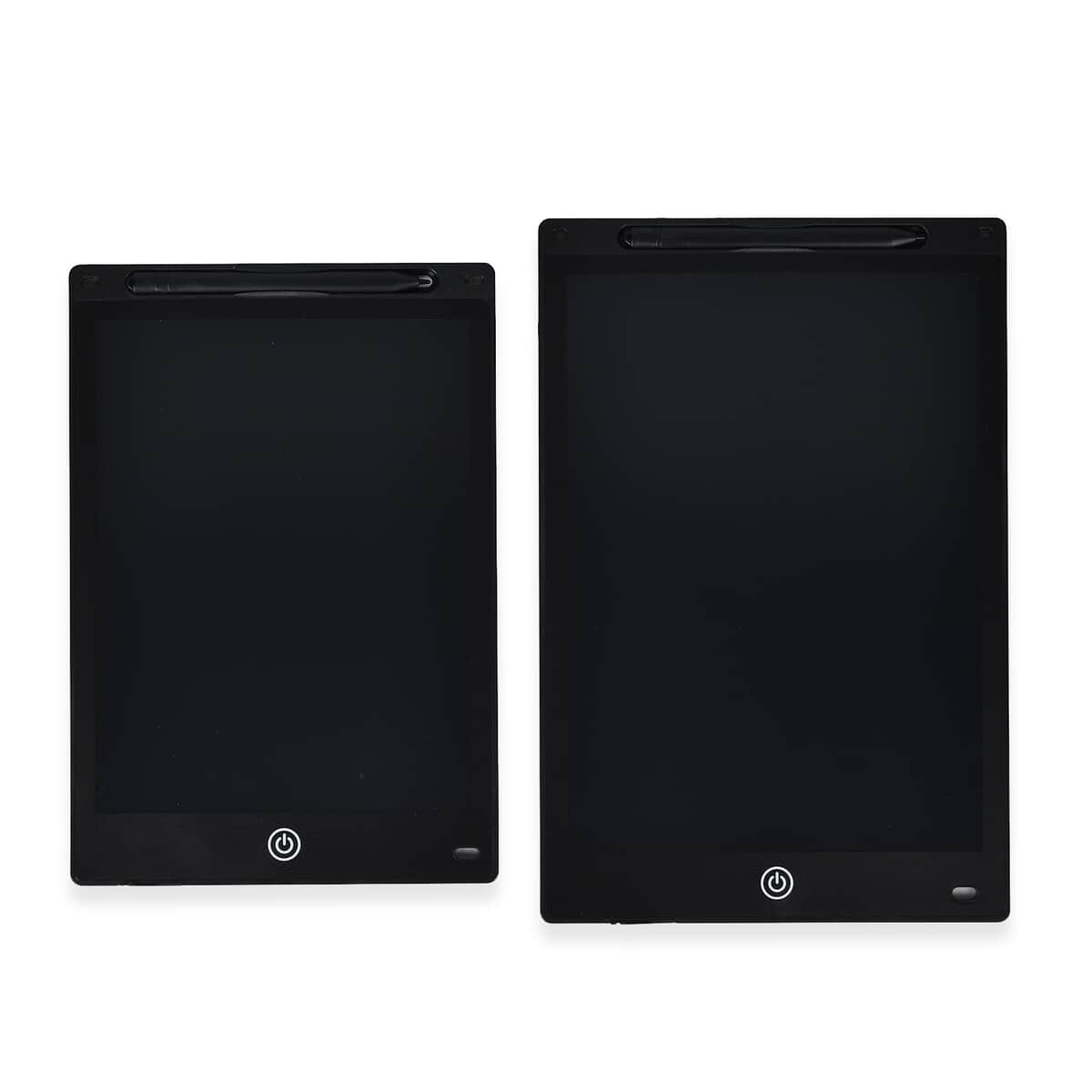 2pcs Writing Tablet (12“ and 10) with Color Pen - Black image number 0