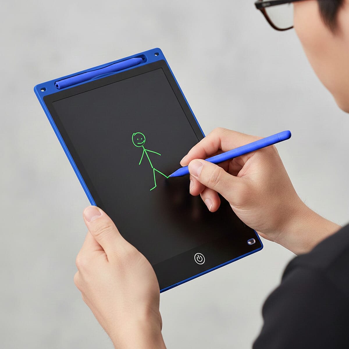 Blue Set of 2 Writing Boards with Color Pen (12 & 10 In) image number 2