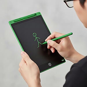 Green Set of 2 Writing Boards with Color Pen (12 & 10 In)