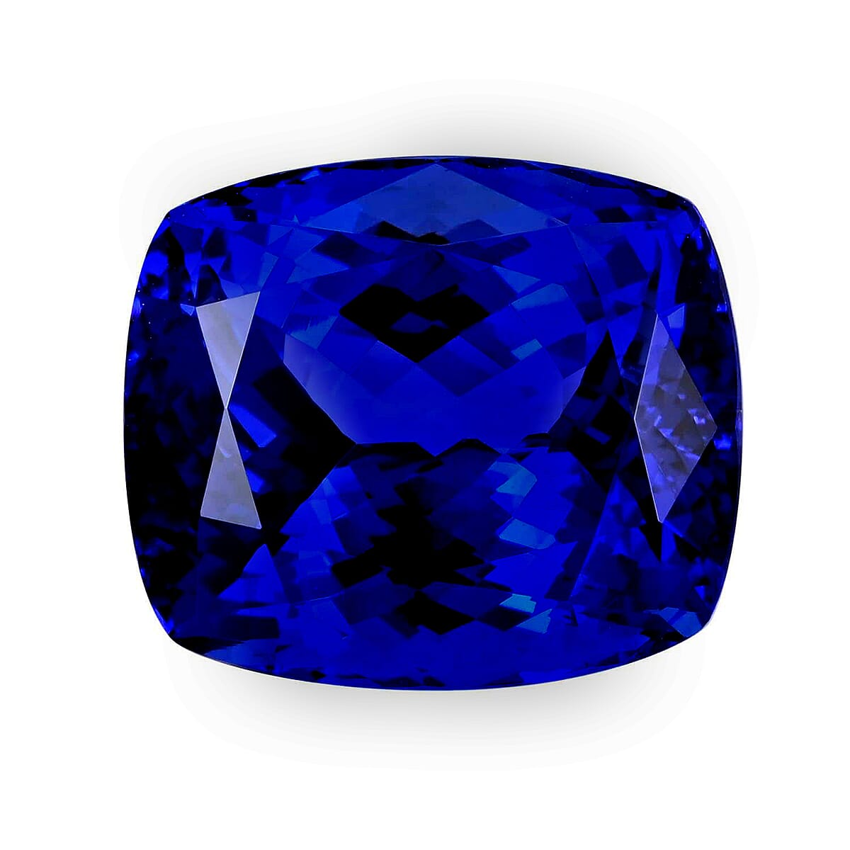 One Of A Kind Certified & Appraised AAAA Tanzanite (Cush Free Size) 22.63 ctw image number 0