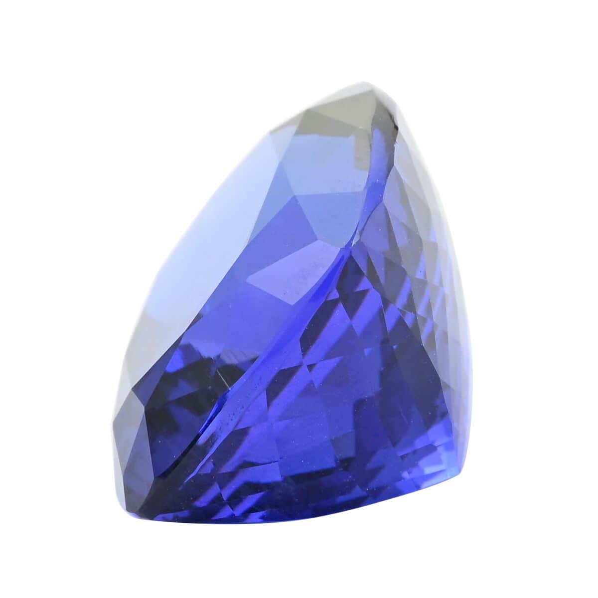 One Of A Kind Certified & Appraised AAAA Tanzanite (Cush Free Size) 22.63 ctw image number 1