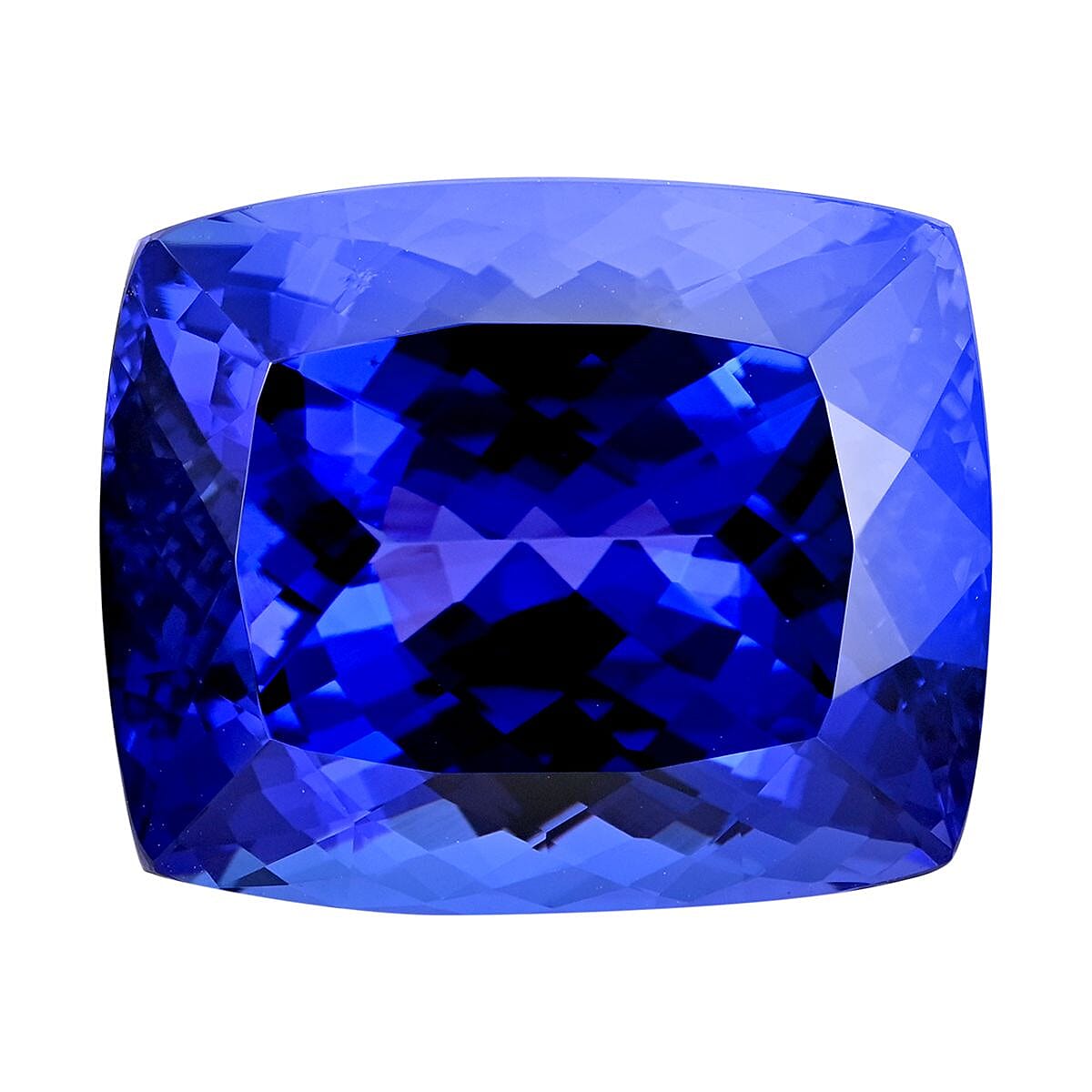 One Of A Kind Certified & Appraised AAAA Tanzanite (Cush Free Size) 44.13 ctw