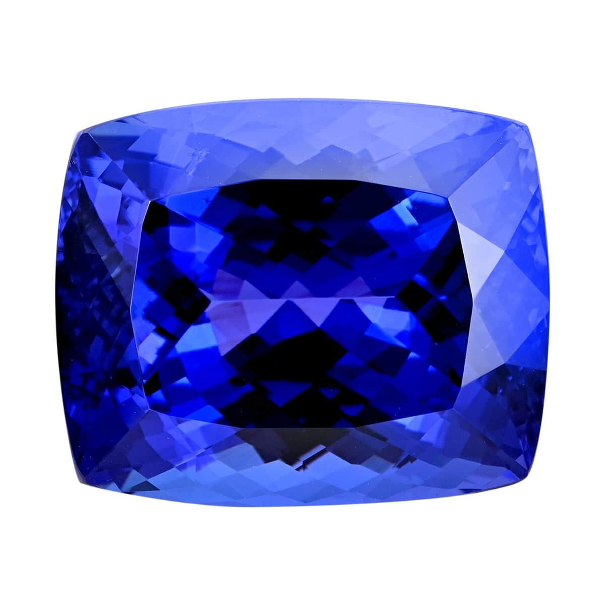 One Of A Kind Certified & Appraised AAAA Tanzanite (Cush Free Size) 44.13 ctw image number 0
