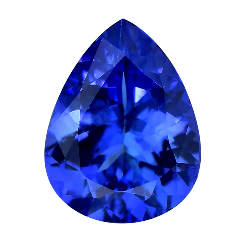 Certified & Appraised AAAA Tanzanite (Pear Free Size) 22.37 ctw