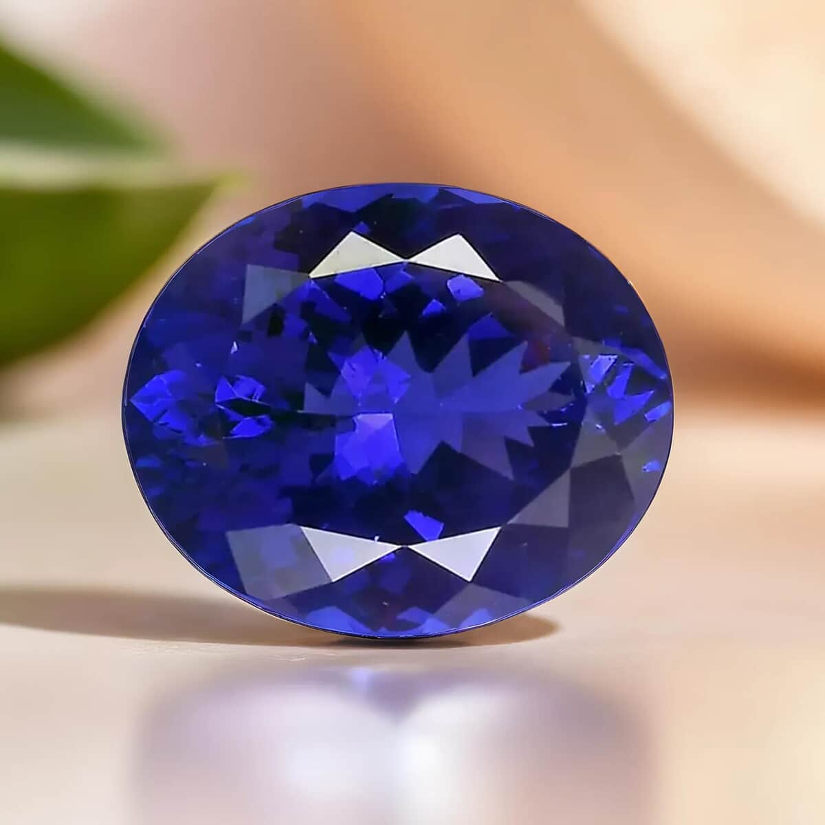 Chairman Vault Collection Certified & Appraised AAAA Tanzanite (Ovl Free Size) 23.13 ctw image number 1