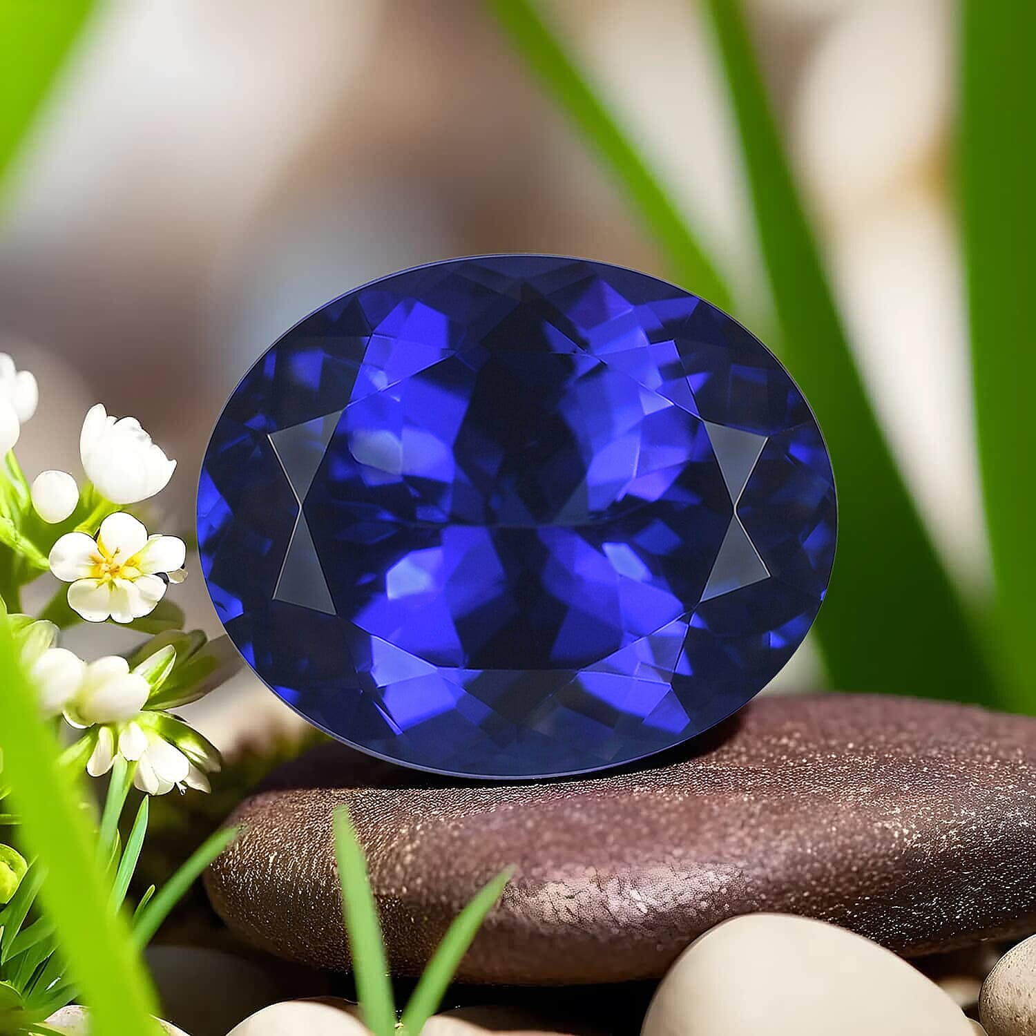 Chairman Vault Collection Certified & Appraised AAAA Tanzanite (Ovl Free Size) 23.13 ctw