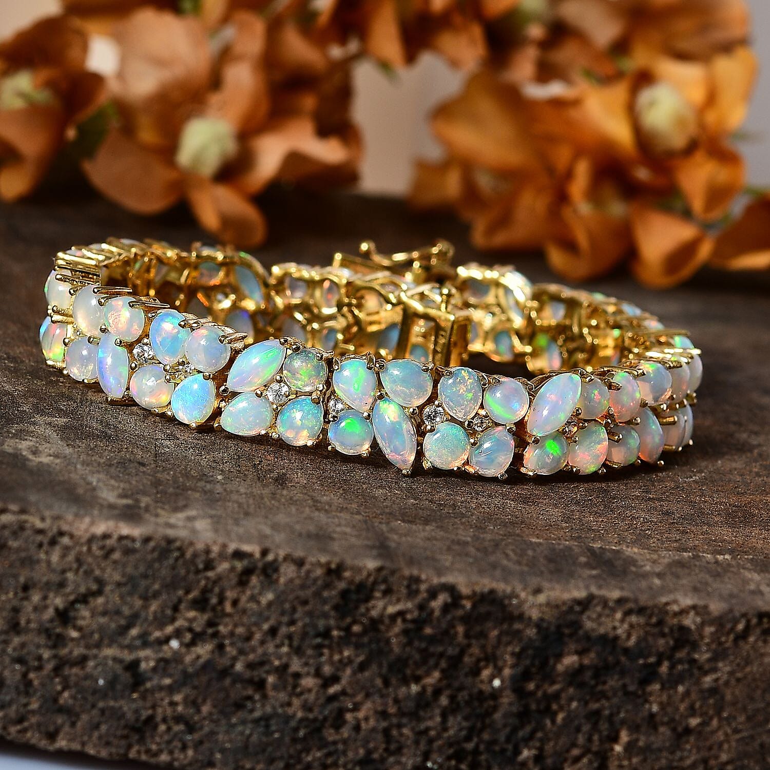 14kgf エチオピア産オパールのbracelet ⌖966 14kgf エチオピア産オパールのbracelet ⌖966