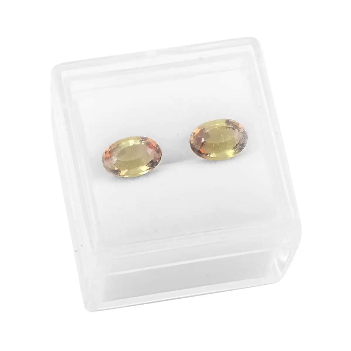 AAAA Jenipapo Andalusite Set of 2 (Ovl 7x5 mm) 1.60 ctw image number 6