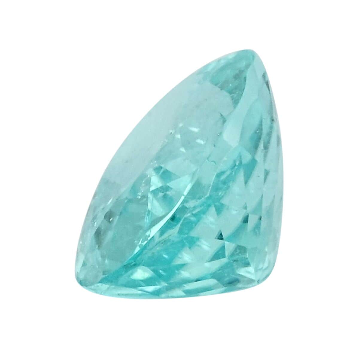 Tony Diniz Gem Collection Certified and Appraised AAAA Paraiba Tourmaline (Ovl Free Size) 0.70 ctw image number 1