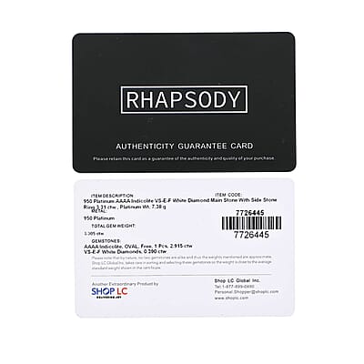 Rhapsody 950 Platinum AAAA Monte Belo Indicolite and E-F VS2 Diamond Halo Ring (Size 7.0) 3.30 ctw