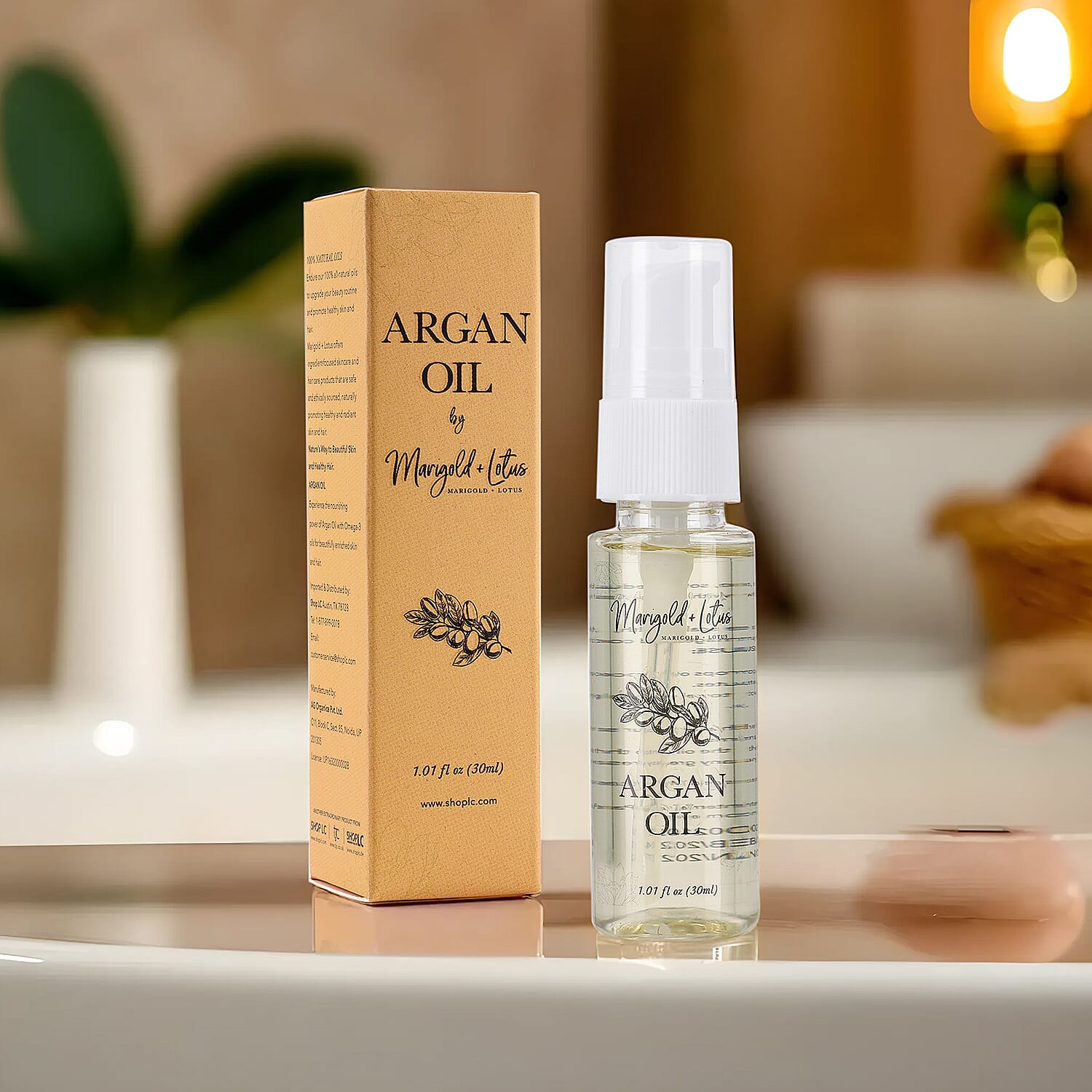 Marigold and Lotus - Argan Oils 30 ml