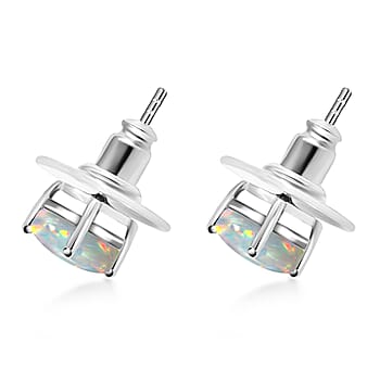 Ethiopian Welo Opal / 14K White Gold - Product card gallery slide 3 (10177357185337)
