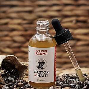 Papa Rozier Farms Set of 5 Floral Castor Oil Flights (1 oz)