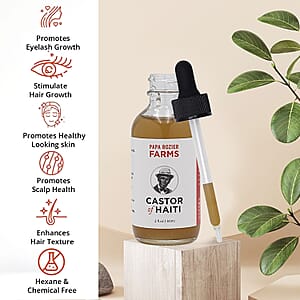 Papa Rozier Farms Set of 5 Floral Castor Oil Flights (1 oz)