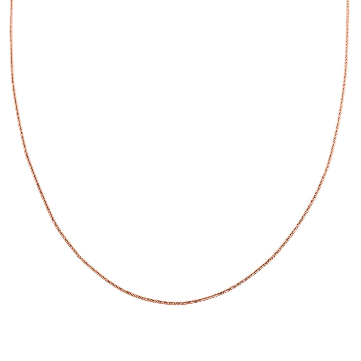Necklace in 14K Rose Gold Over Sterling Silver 24 Inches 3.10 Grams image number 0