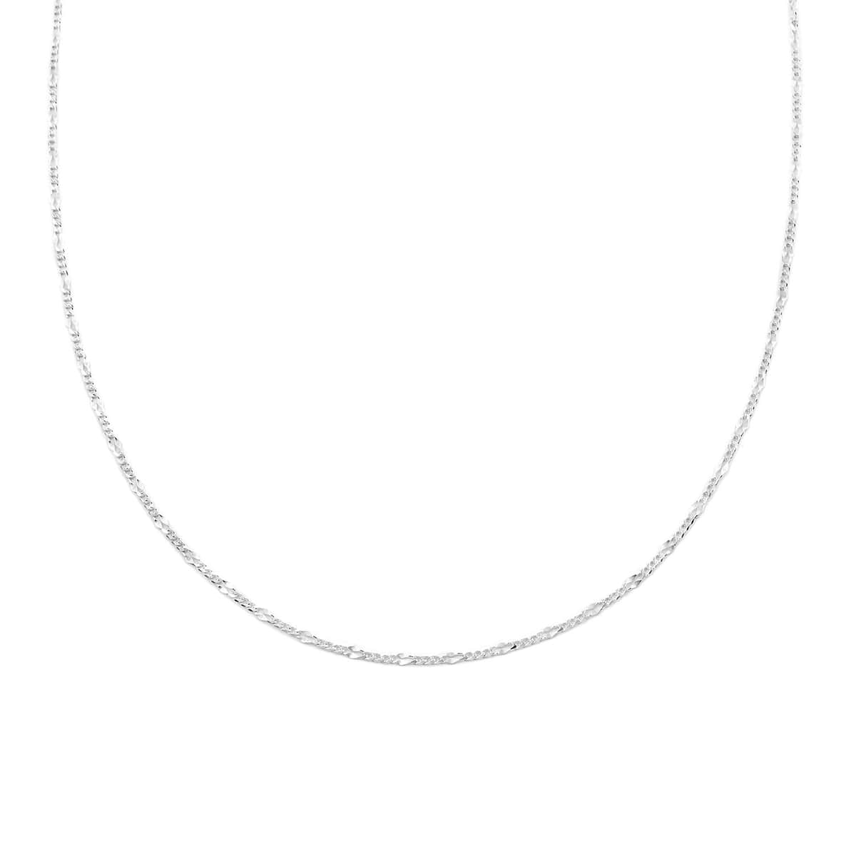 Sterling Silver Chain Necklace 24 Inches 2.50 Grams image number 0