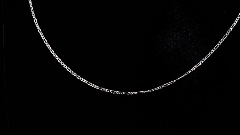 Sterling Silver Chain Necklace 24 Inches 2.50 Grams