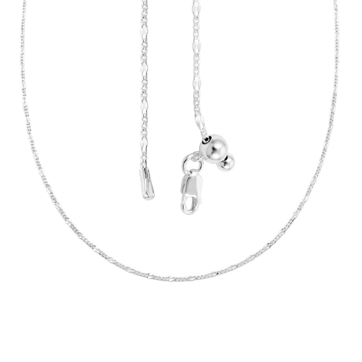 Sterling Silver Chain Necklace 24 Inches 2.50 Grams image number 3