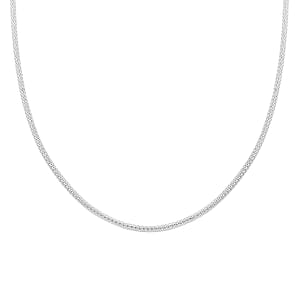 2.70mm Coreana Popcorn Chain Necklace in Sterling Silver 24 Inches 8.8 Grams