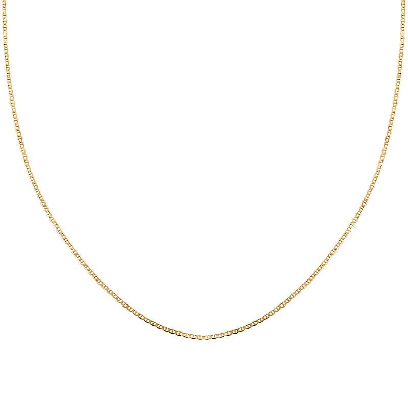 New York Closeout 14K Yellow Gold 1.5mm Mariner Chain 24 Inches 1.3 Grams