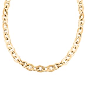 Specchio Italian 10K Yellow Gold Chain Necklace 18 Inches 7.20 Grams