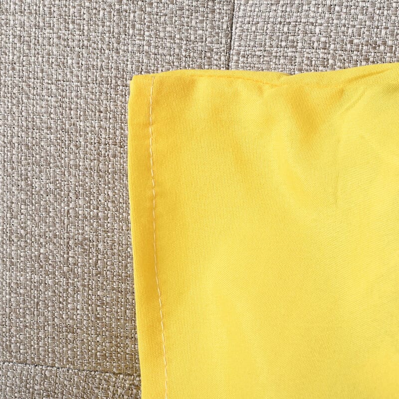 Closeout Supreme Living 4pcs Yellow Microfiber Sheet Set -Queen