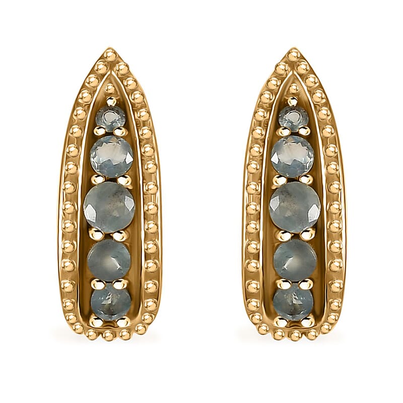 D'Joy Narsipatnam Alexandrite Earrings in Vermeil Yellow Gold Over Sterling Silver 0.35 ctw