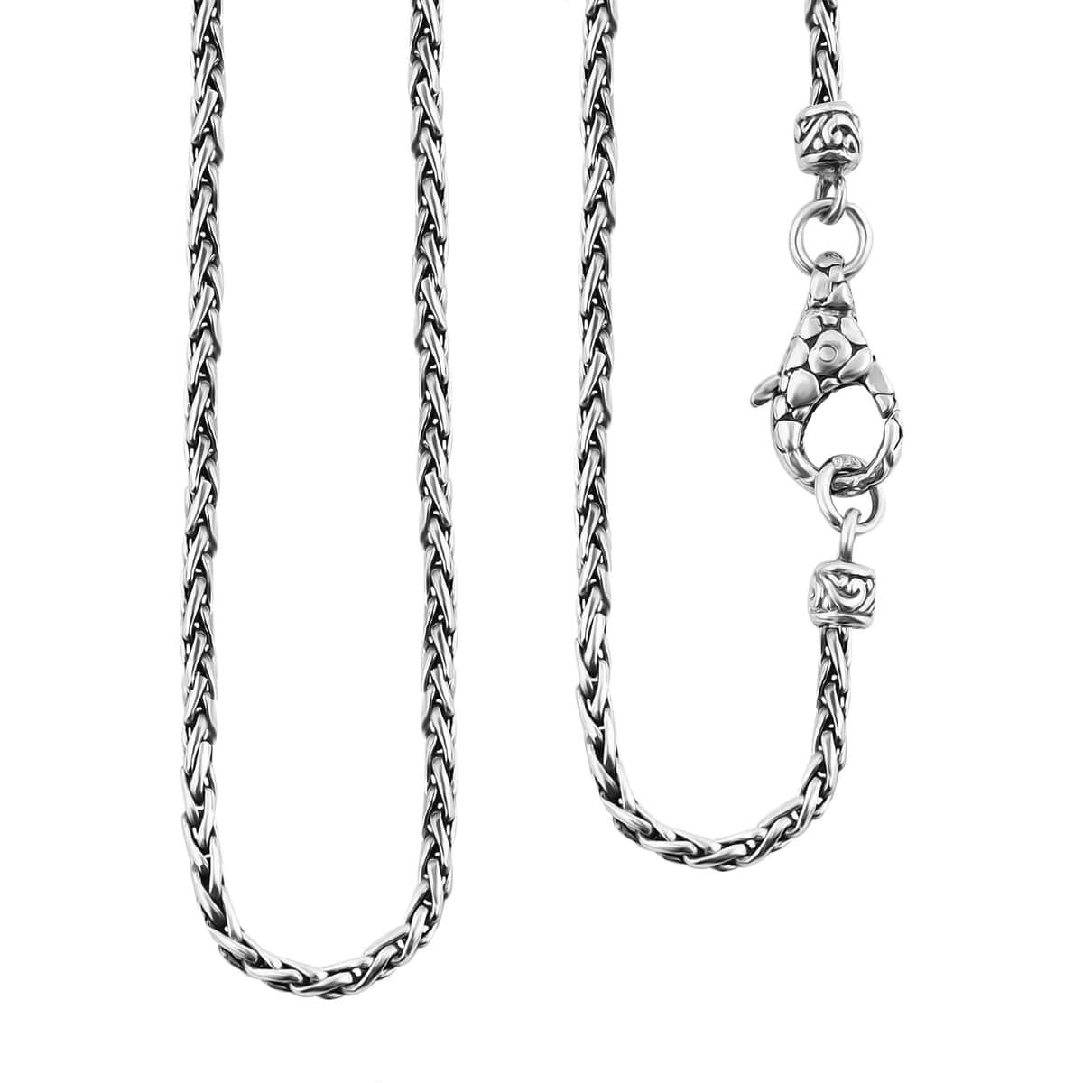 Doorbuster Bali Legacy Padian Necklace in Sterling Silver 17.70 Grams 18 Inches image number 0