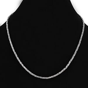 Bali Legacy Borobudur Necklace in Sterling Silver 21.40 Grams 18 Inches