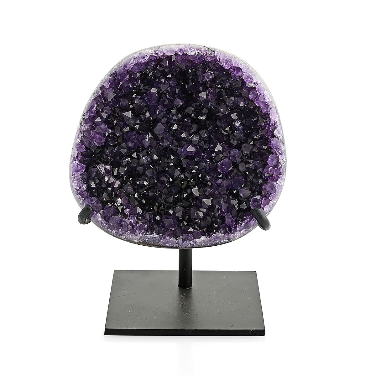 Amethyst with Removable Metal Stand -M image number 0