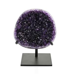 Amethyst with Removable Metal Stand -M Approx. 4082ctw