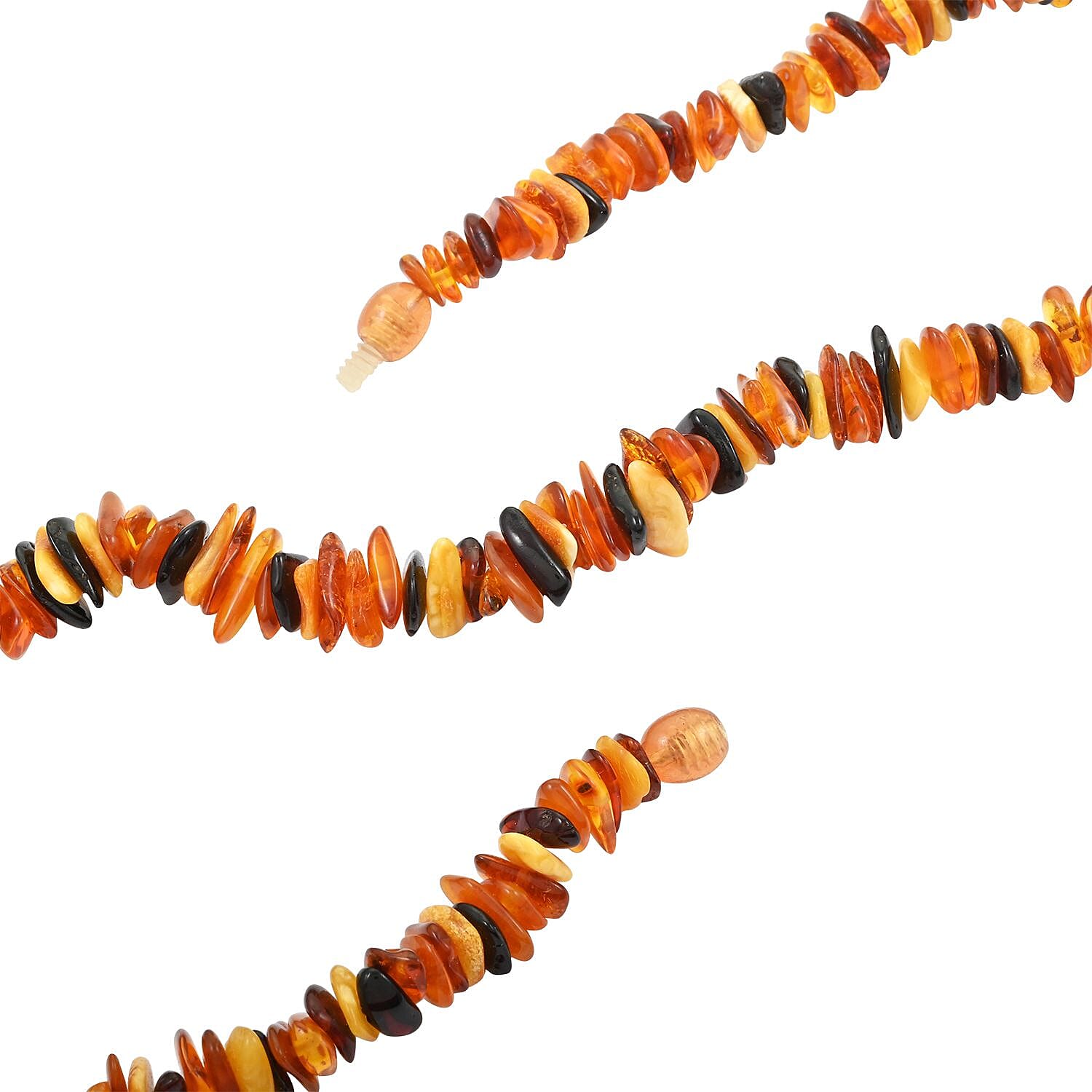 Baltic Amber Beaded Necklace 21 Inches
