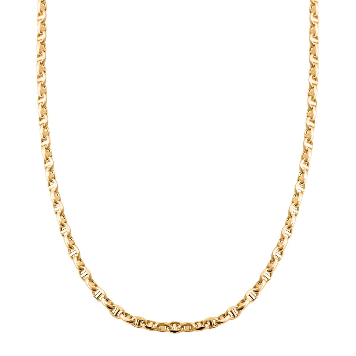 14K Yellow Gold 3mm Filk Chain Necklace 20 Inches 4.80 Grams image number 0