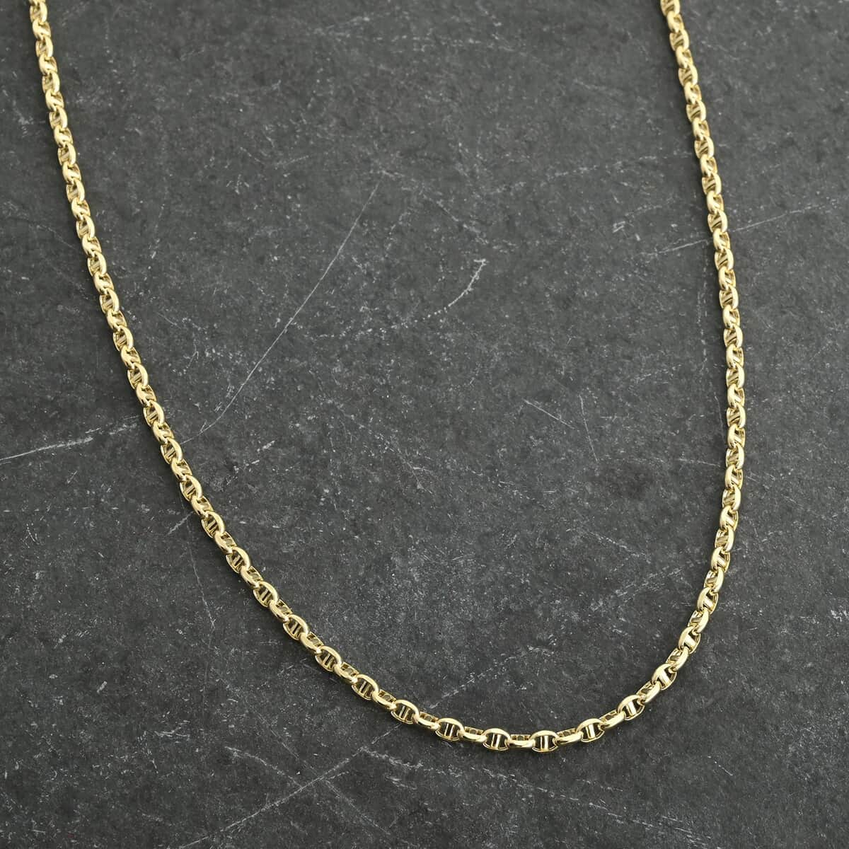 14K Yellow Gold 3mm Filk Chain Necklace 20 Inches 4.80 Grams image number 1